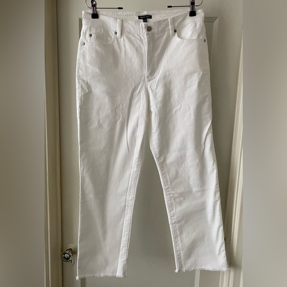 Eileen Fisher Organic Cotton Denim Stretch Ankle Jean
